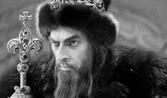 Николай Черкасов в роли Ивана Грозного