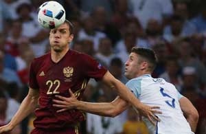 Евро-2016: Россия добилась ничьей в матче со сборной Англии