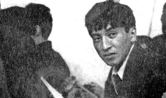 Sooronbay Zheenbekov during school years Sooronbay Zheenbekov during school years
