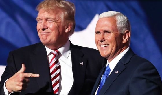 Трамп назначил Майкла Пенса своей правой рукой Трамп назначил Майкла Пенса своей правой рукой