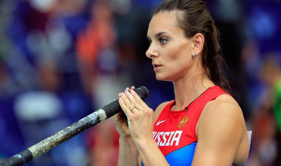 Олимпийская чемпионка Елена Исинбаева