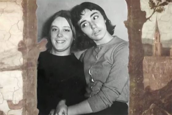Маргарита Терехова с подругой Натальей Веровой