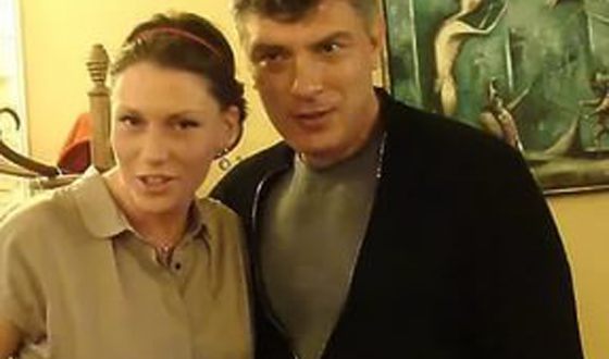 Екатерина Ифтоди и Борис Немцов