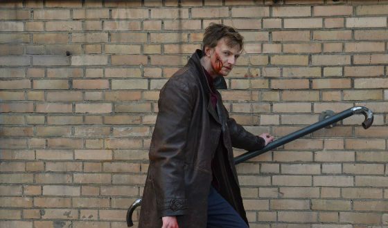 Максим Керин на съемках «Выжить после» Максим Керин на съемках «Выжить после»