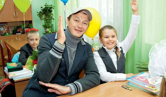 Марат Башаров с дочерью