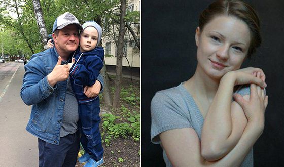 Александр Обласов с сыном (слева) и его бывшая жена (справа) Александр Обласов с сыном (слева) и его бывшая жена (справа)