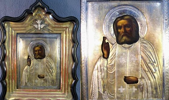 Икона Серафима Саровского Икона Серафима Саровского