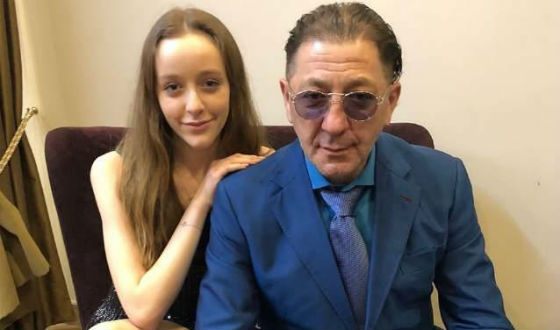 16-летняя дочь Григория Лепса с отцом