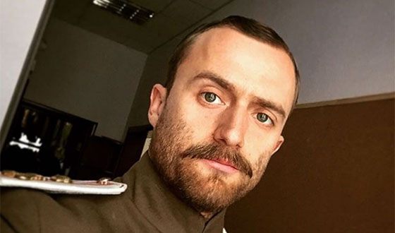 Сергей Годин на съемках фильма «Собибор» Сергей Годин на съемках фильма «Собибор»