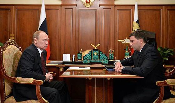 На встрече с Владимиром Путиным На встрече с Владимиром Путиным