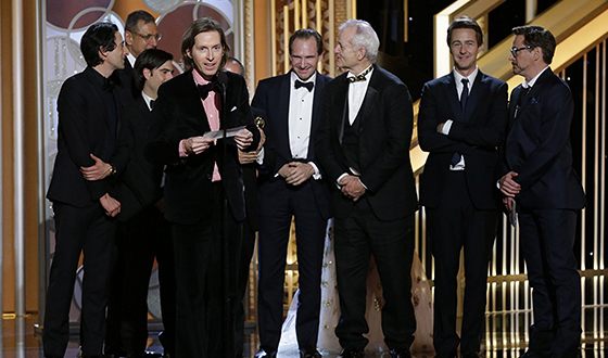 На церемонии награждения премии «Золотой глобус» На церемонии награждения премии «Золотой глобус»