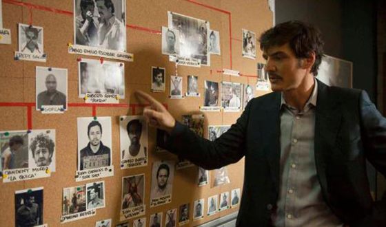 Педро Паскаль в сериале «Нарко» Педро Паскаль в сериале «Нарко»