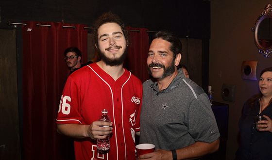 Post Malone с отцом Post Malone с отцом