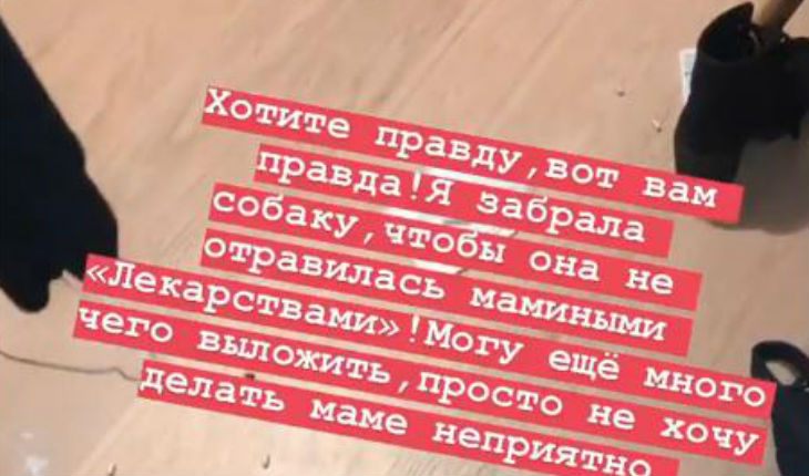 Полина утверждает, что Дана взялась за старое