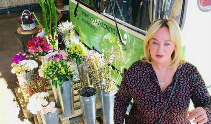 Лариса Гузеева на съемках нового проекта