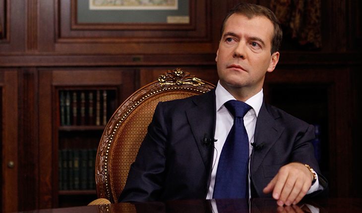 Президент РФ Медведев