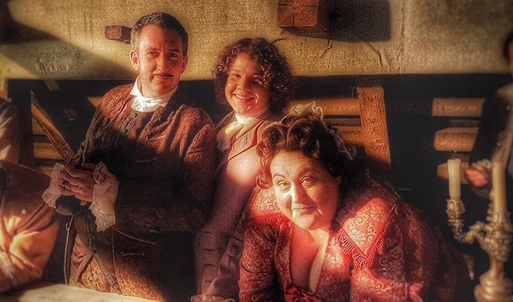 Павел Комаров на съемках сериала «Кровавая барыня» Павел Комаров на съемках сериала «Кровавая барыня»
