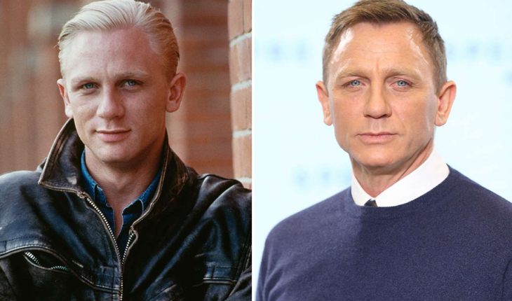 Дэниел Крэйг 1992 года и 2014-го
