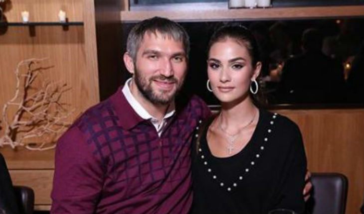 Александр Овечкин и Анастасия Шубская