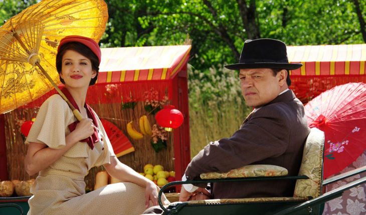На съемках сериала «Все началось в Харбине» На съемках сериала «Все началось в Харбине»