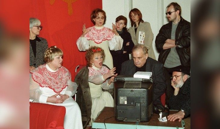 На съемках «Старых кляч» На съемках «Старых кляч»
