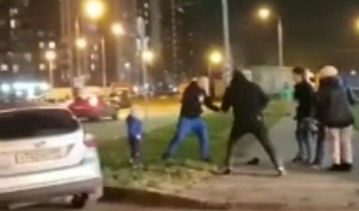 Нападение на мужчину с ребенком в Новой Москве