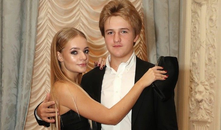 Елизавета Пескова и Мика Песков