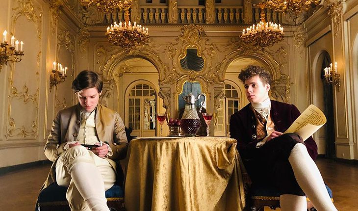 На съемках сериала «Екатерина. Самозванцы» На съемках сериала «Екатерина. Самозванцы»