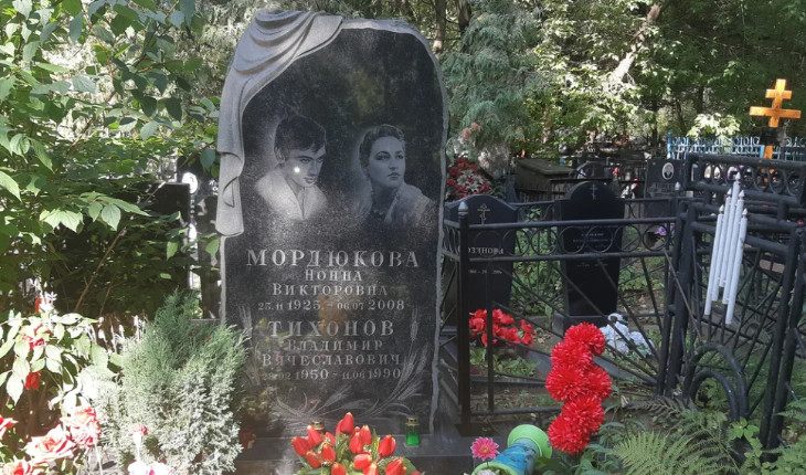 Могила мордюковой на новодевичьем кладбище фото