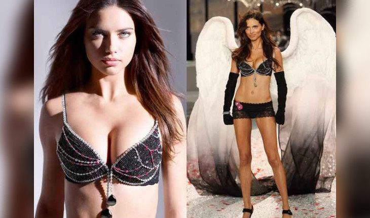 Адриана Лима в Black Diamond Fantasy Miracle Bra Адриана Лима в Black Diamond Fantasy Miracle Bra