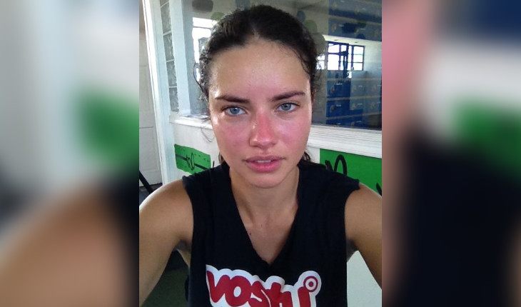 Адриана Лима без макияжа Адриана Лима без макияжа
