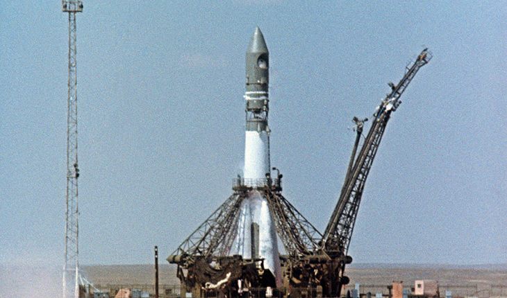 «Восток-1» перед стартом