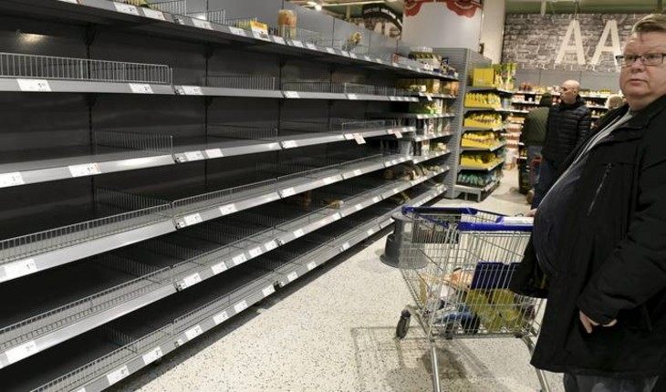 Продавцы пугают россиян пустыми полками