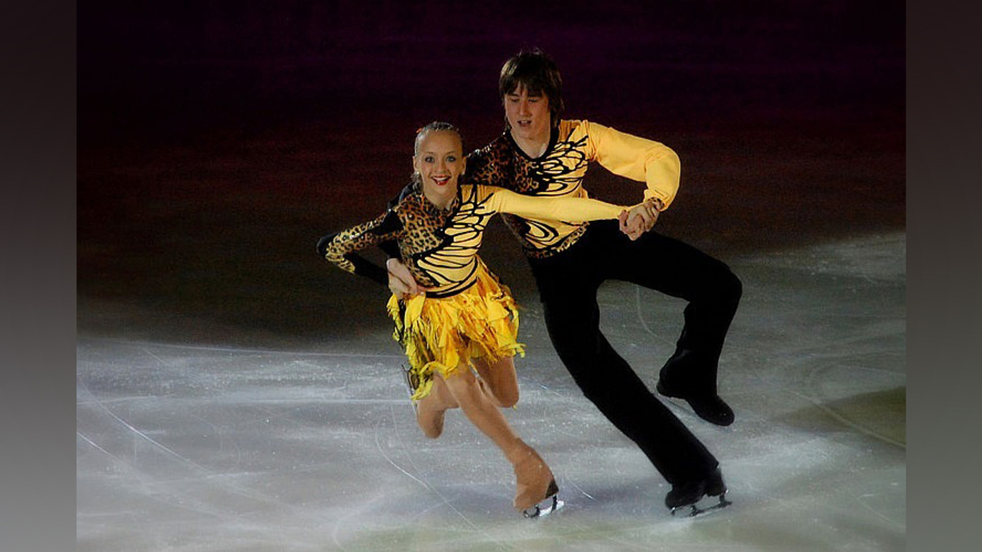 Виктория Синицина и Руслан Жиганшин в 2009 году