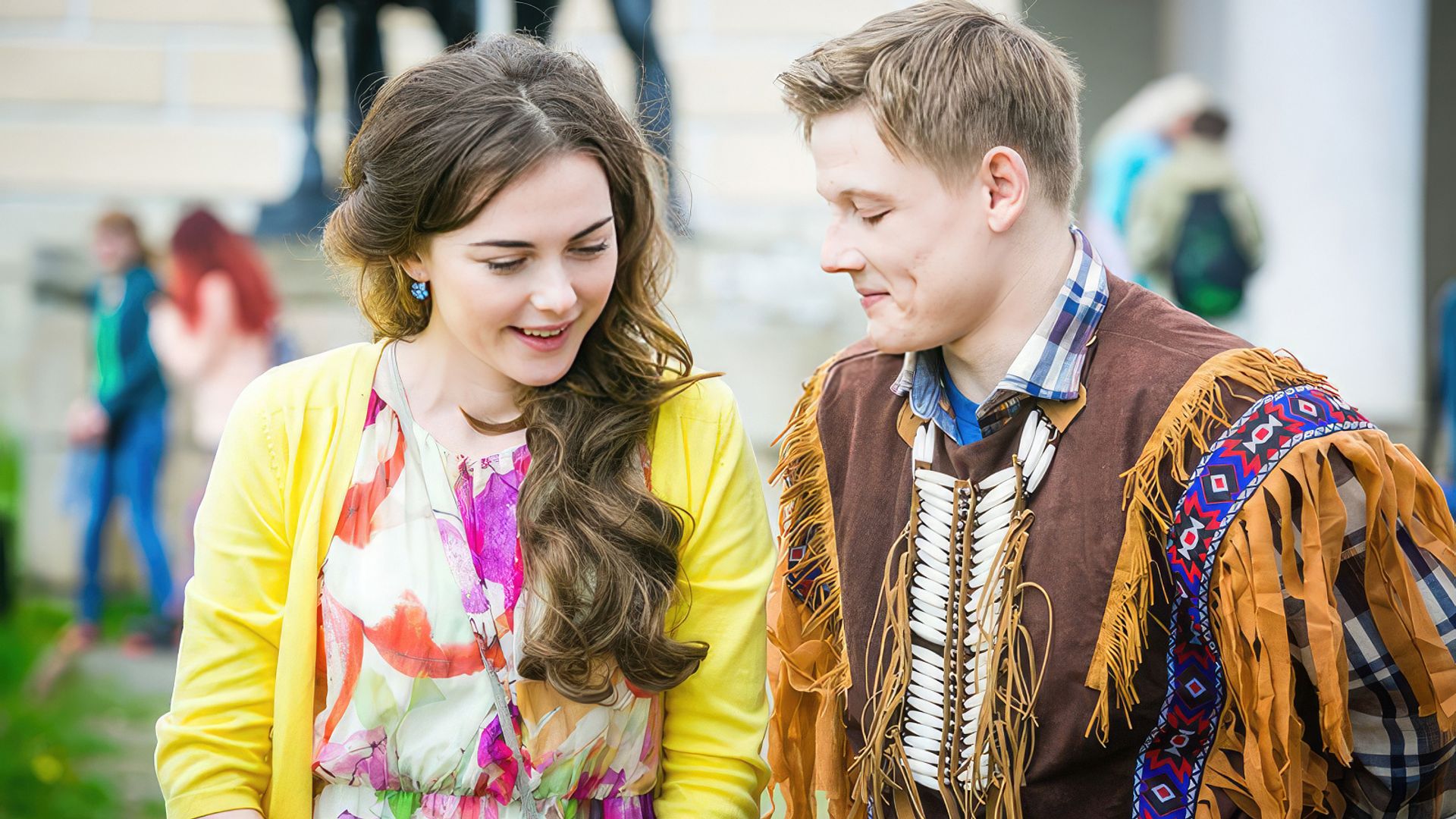 Анастасия Евграфова мини-сериале «На белом коне»