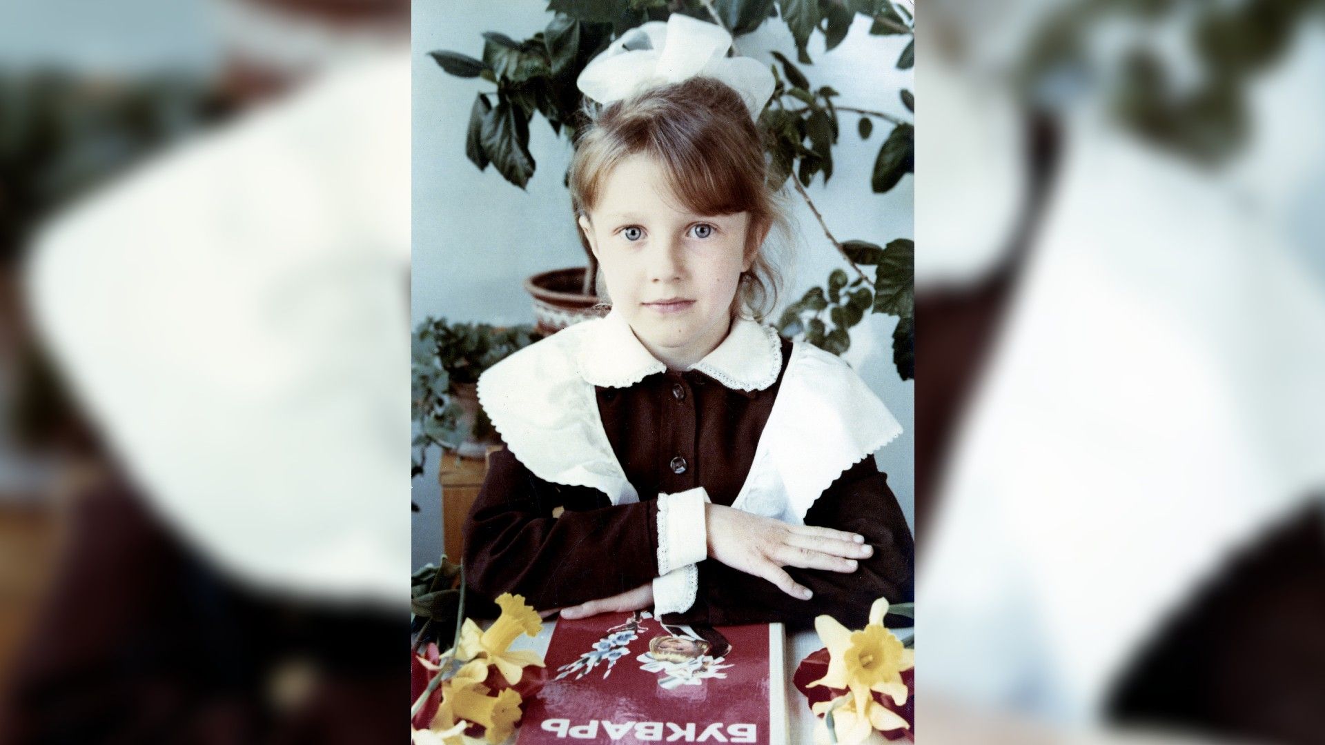 Алла Наумова в школьные годы