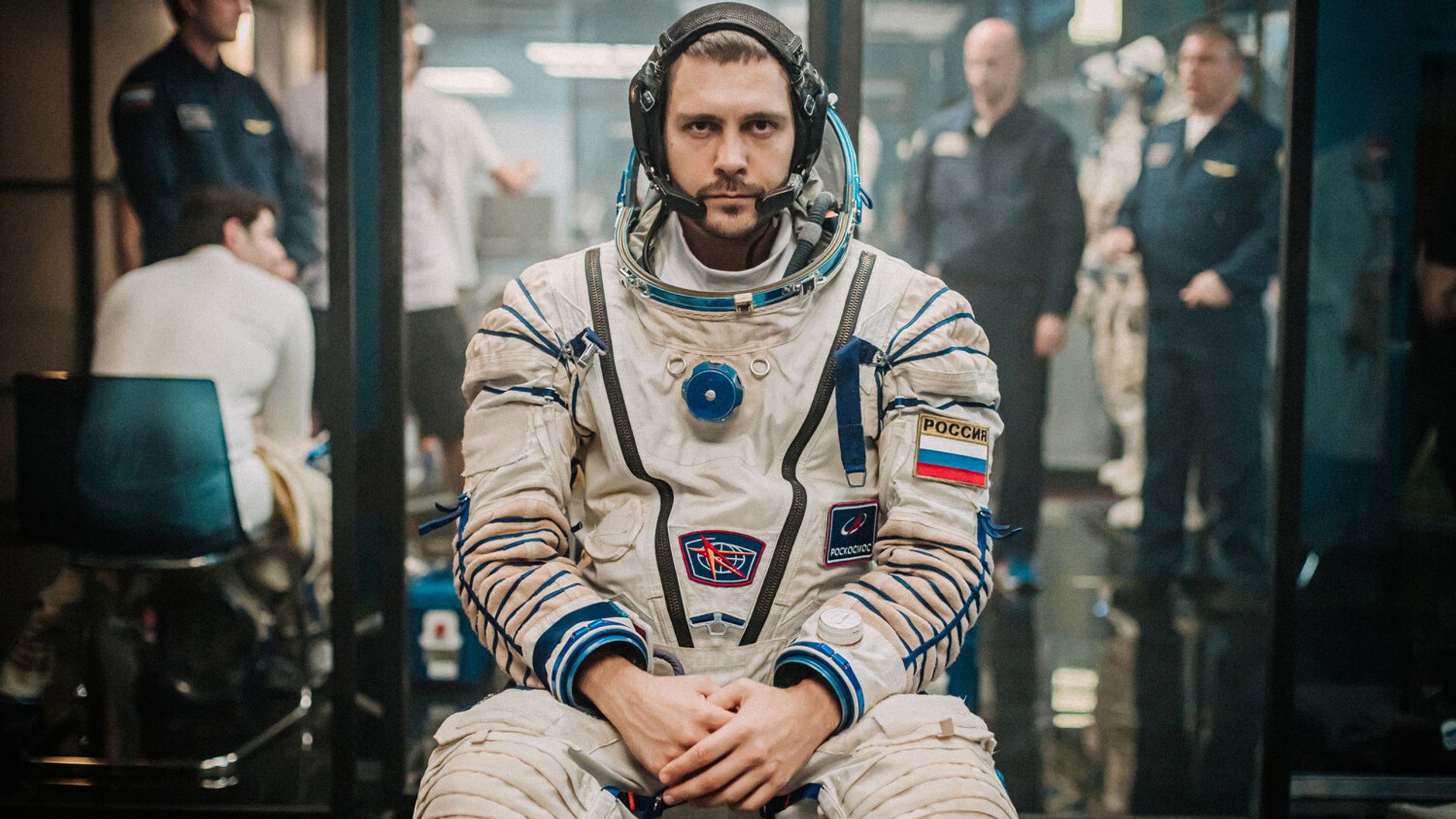 Милош Бикович на съёмках фильма «Вызов»