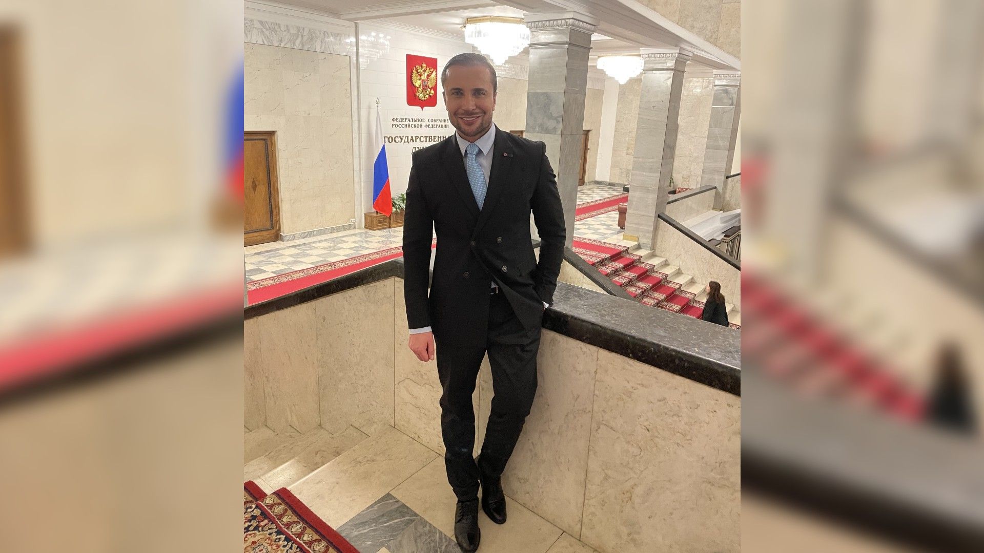 Павел Шеленговский в здании Госдумы