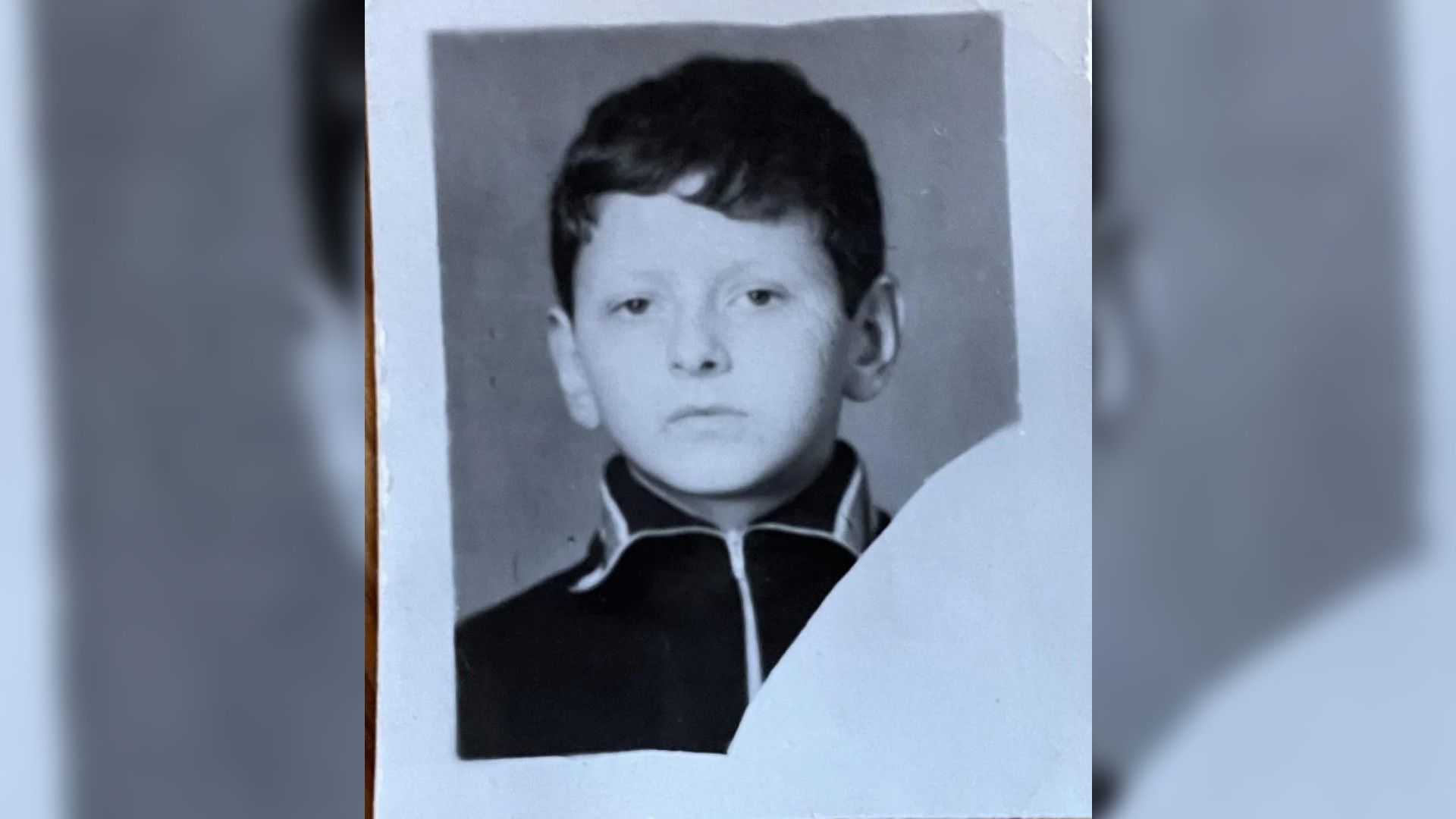 Валерий Залужный в детстве