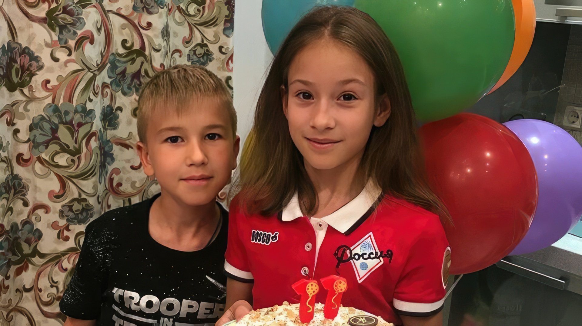 Софья с братом Александром