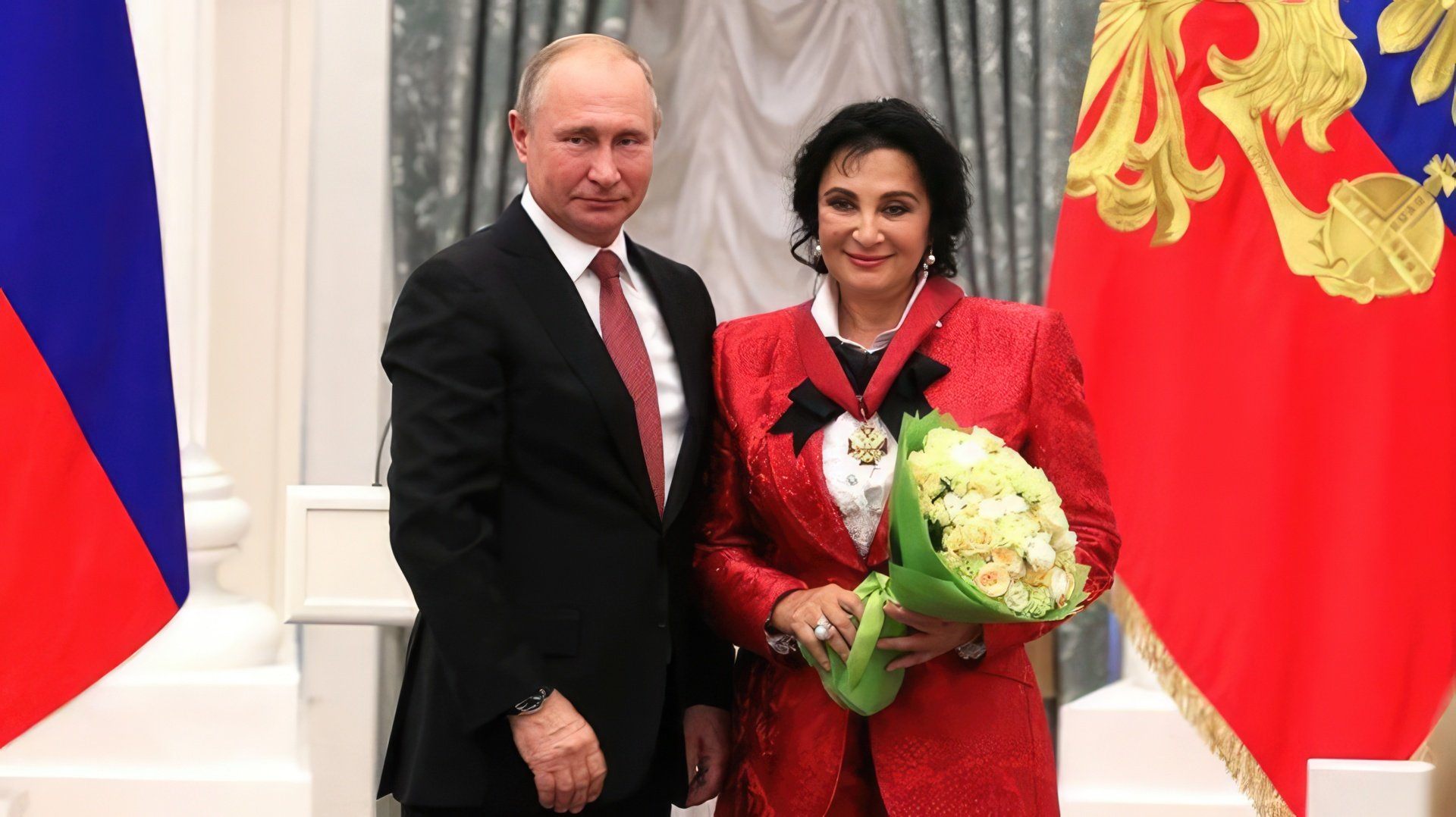 Владимир Путин и Ирина Винер
