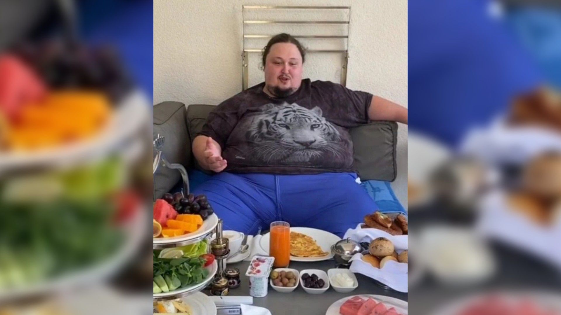 В 2022 году Лука Затравкин весил 300 килограммов