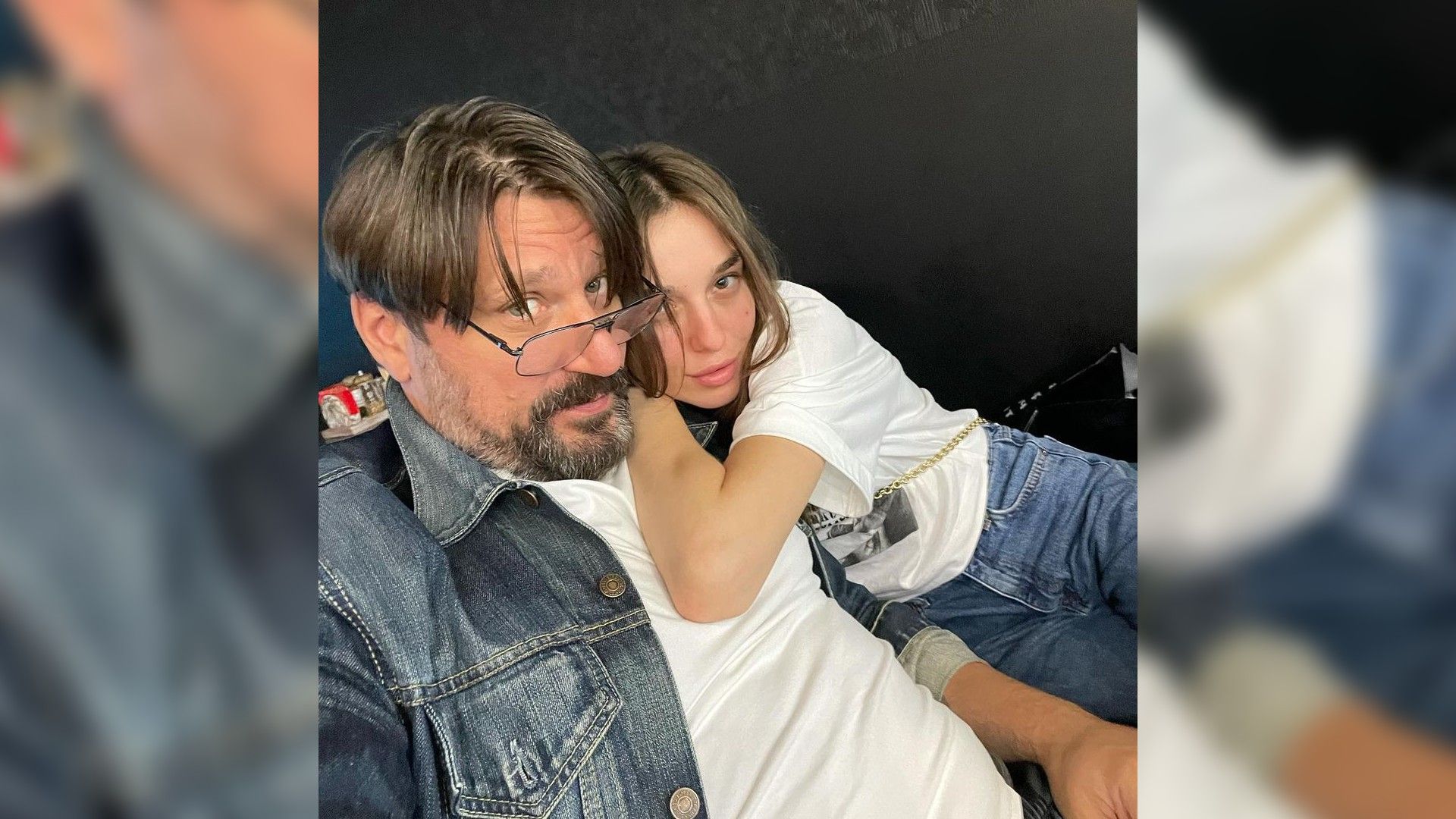 Виктор Логинов с женой