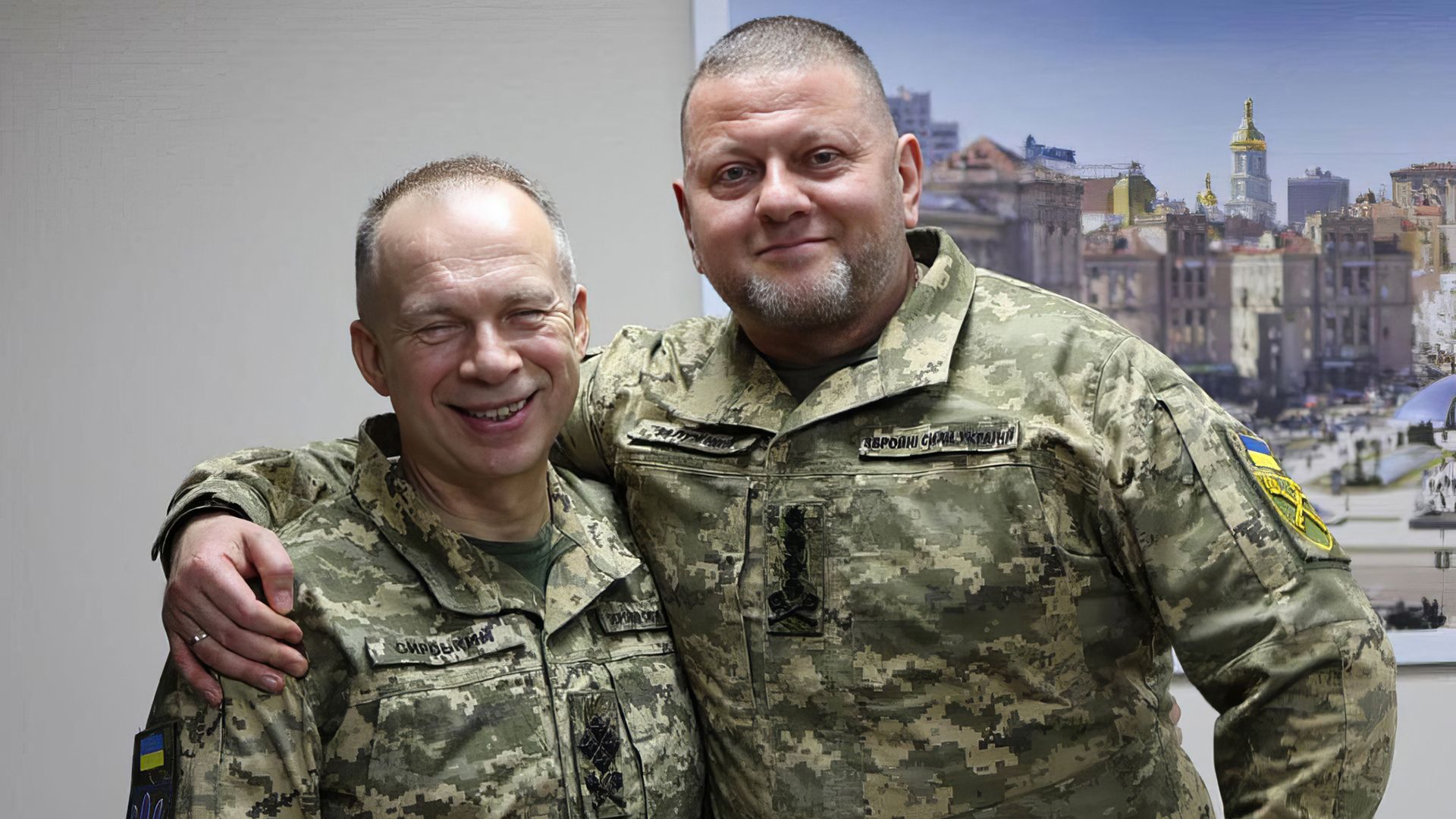 Александр Сырский и Валерий Залужный