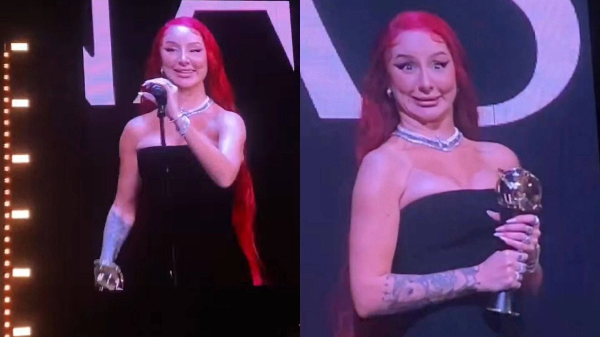 Анна Асти на премии Жара Music Awards
