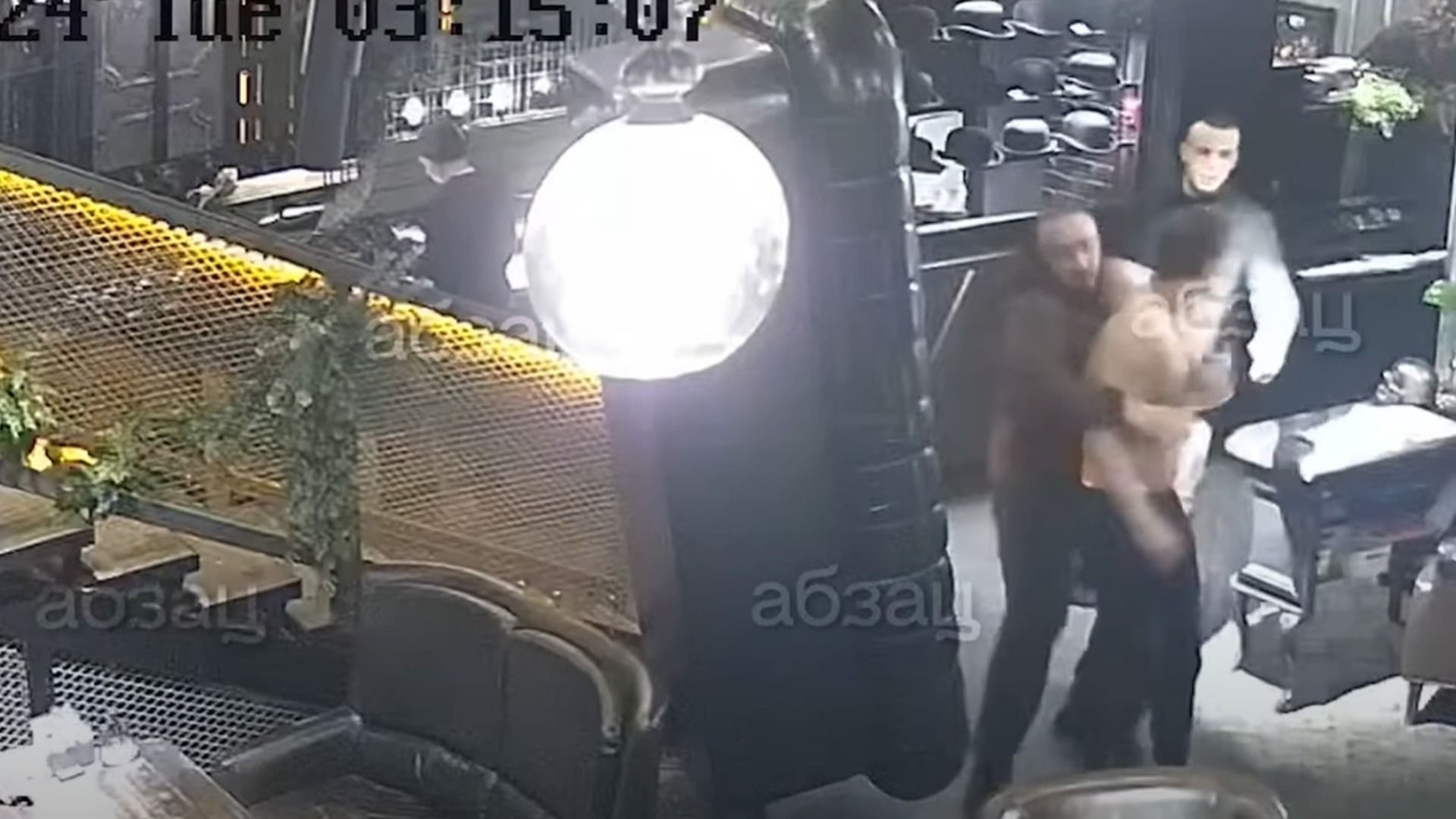 Драка Кологривого в новосибирском баре