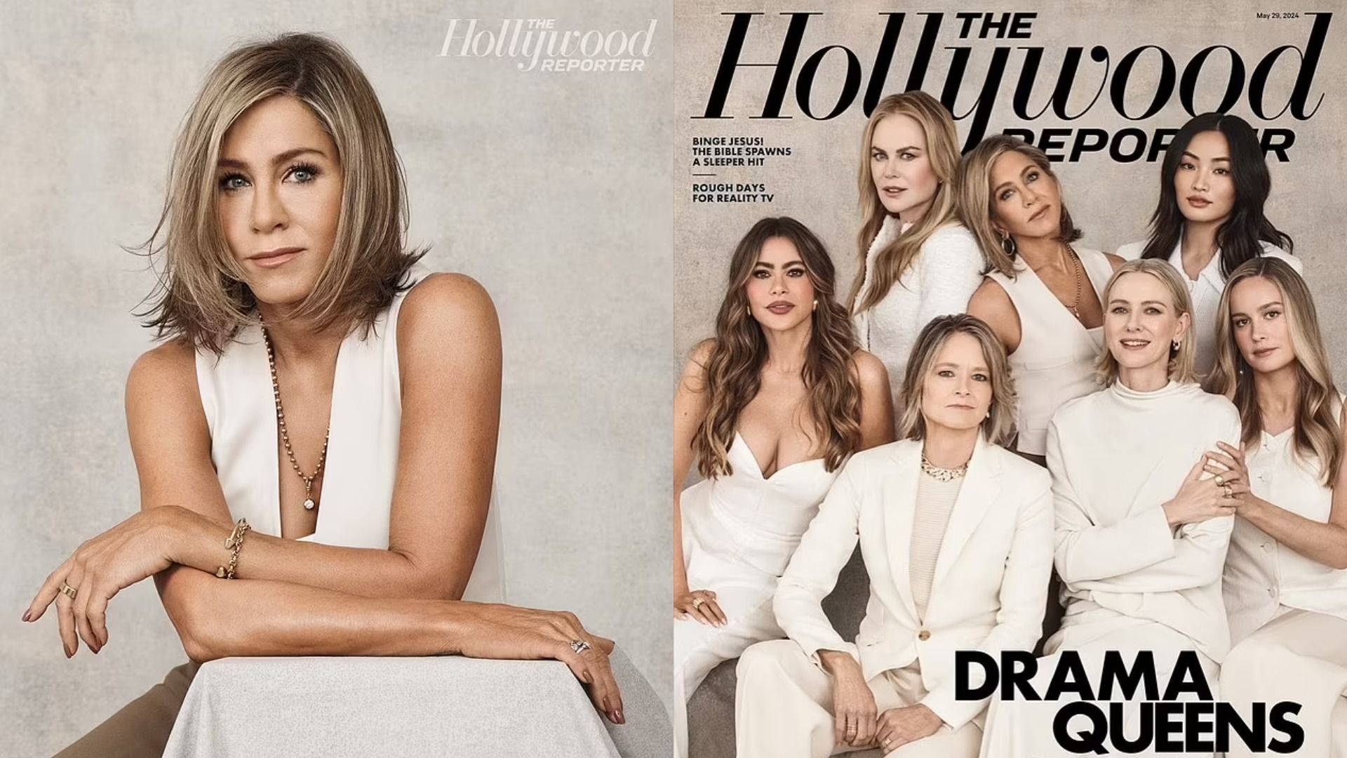 Дженнифер Энистон на обложке The Hollywood Reporter
