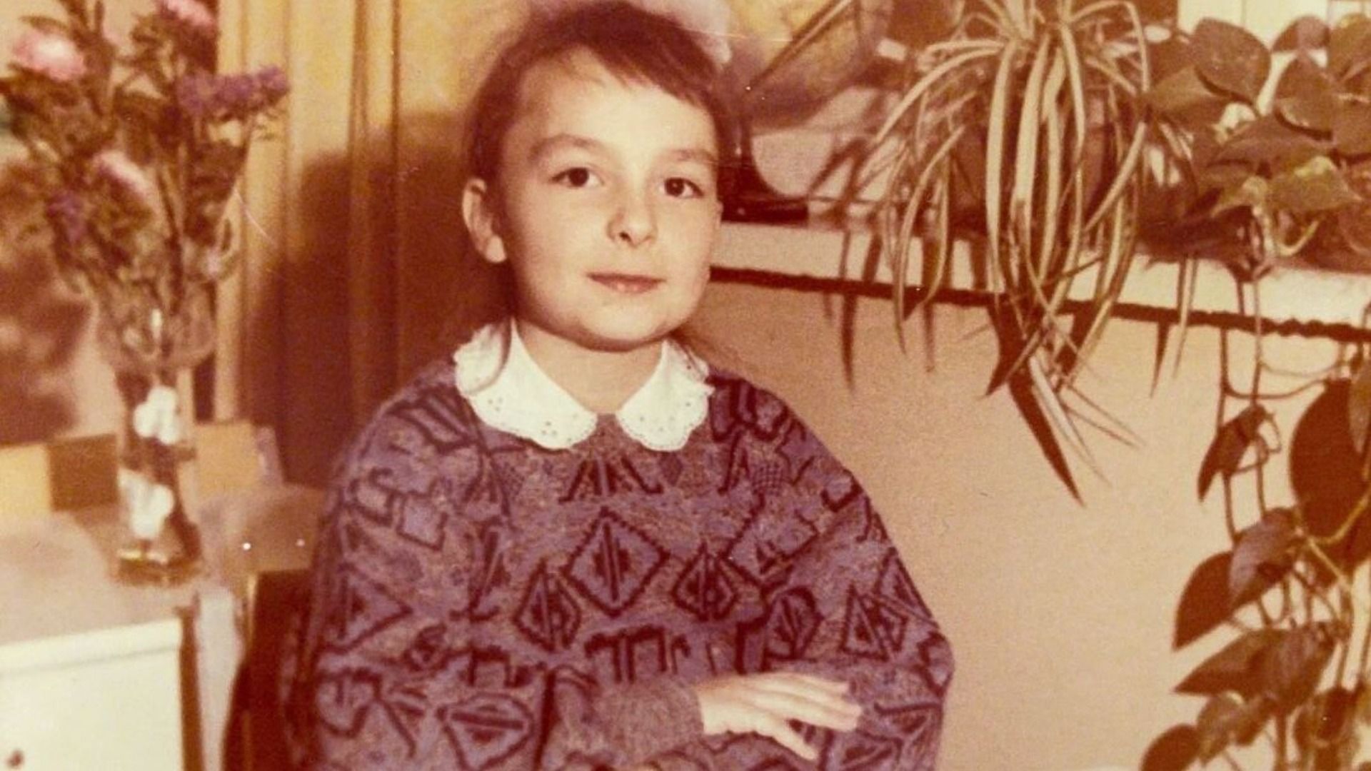 Екатерина Варнава в детстве