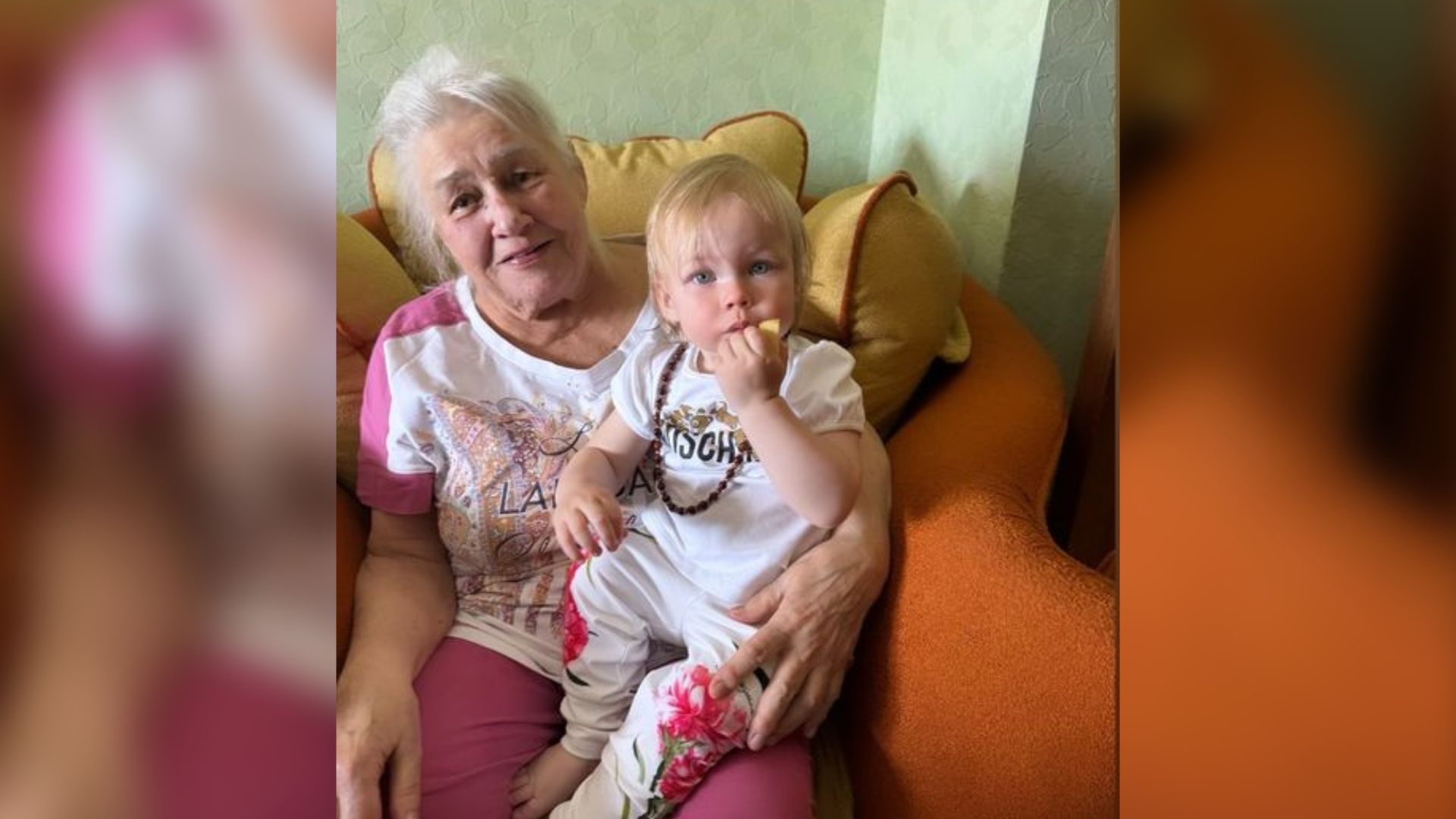 Свекровь Ольги Орловой с внучкой Анной