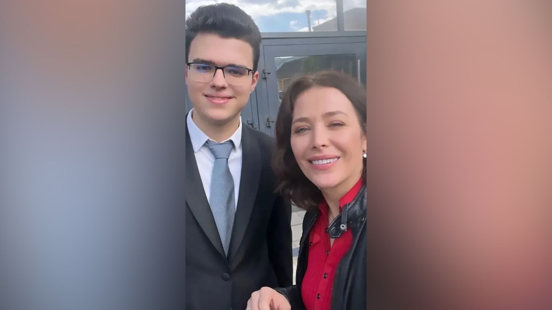 Екатерина Волкова с сыном Богданом
